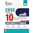 CBSE Class 10 Mathematics (Standard) Previous 10 Years' Solved Papers/PYQ (2015-2024) | Includes All Delhi & Outside Delhi Sets | Solved Sample Papers for 2024-2025 | CBSE Marking Scheme Solutions | Chapter-wise Trend Analysis | Latest Syllabus & Exam Pattern | Class 10 PYQs for 2025 Board Exams