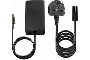 ARyee 65W Tablet Charger with USB Port(5V 1A), 15V 4A Adapter Compatible with Surface Pro 9/8/7/6/5/4/3/X, Surface Laptop 1/2/3, Surface Book 1/2 & Surface Go 1/2, Surface Charger 1706 1800 Adapter