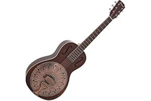 Hartwood Resonator Parlour Guitar, Tobacco