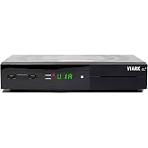 VIARK Viark LIL2 DVB-S2 Full HD 1080p H265 Satellite Receiver with Card Reader, LAN and WiFi Antenna