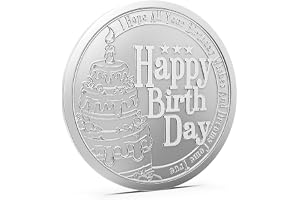 Aspect Bullion Happy Birthday Silver Coin 999 Purity – 5 Gram | 10 Gram | 20 Gram | 50 Gram | 100 Gram | Pure Silver Coin for Gifting & Investment