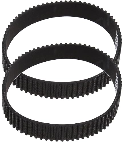 Lot De 2 Courroies HTD186-3M (186 Mm, 62 Dents) Compatibles Kärcher FC3 FC5 Premium – Remplacement Fiable