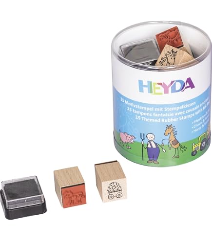 Meyco Holzstempel 'Auspacken Und Freuen!' – 60x22mm Für Geschenke & Karten