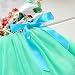 Zhuannian Baby Girls Sleeveless Flower Tulle Dress (9-12months, Green)