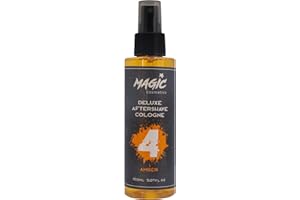 Magic Cosmetics Deluxe Aftershave Cologne 150ml (Amber)