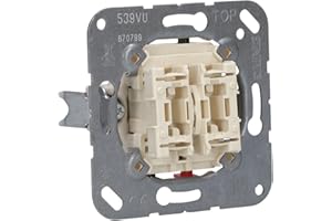 JUNG Jalousietaster 539VU 1-polig, Aluminium