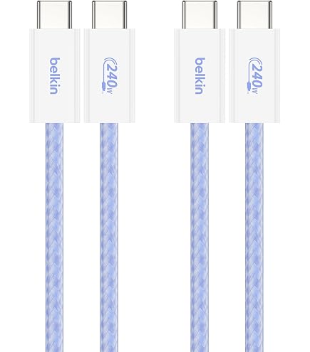 Anker 544 Bio-Nylon 140W USB-C To USB-C Cable 10ft - Green OPEN...
