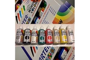 Hs24store Window Color 80ml 15 Farben und Malvorlagen Weihnachten Winter