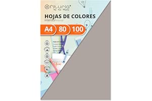 OFITURIA Zestaw 100 arkuszy, szary, A4, 80 g