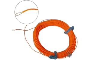 Aventik para Pesca con Mosca línea Flotante de Peso hacia adelante línea de Mosca dinámico Taper Volar línea Fly Line con expuestas Loops línea ID Ultra bajo elástico Bobina de línea de Mosca