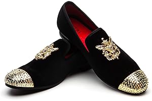 JITAI Mocassins en Simili Cuir des Mocassins De Fête pour Hommes Mocassins Et Loafers Homme