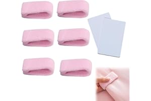 RAKIUTY 6 Stück Bettdeckenclips, Verbesserte Rutschfeste Bettbezug-Clips, um die Bettdecke an Ort und Stelle zu halten, Bettdecken-Halter, Fixierer ohne Nadeln (Rosa)