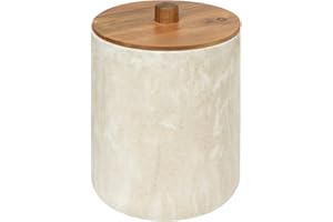 5 five simply smart 5five - Poubelle côme 5l Effet travertin