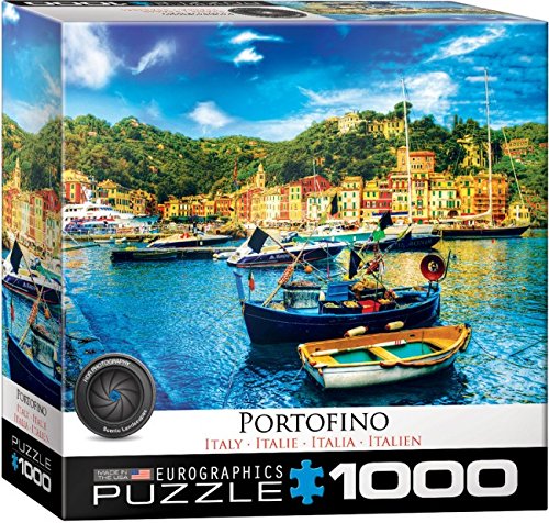 Preisvergleich Produktbild Eurographics 8000-0948 - Portofino, Italien (Small Box) - 1000 Teile Puzzle