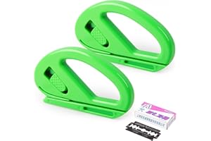 Aitsite Coupeur De Papier Cadeau Portable, Wrapping Paper Cutter, Gift Wrap Cutter Pour L'emballage Cadeau Papier Noël Anniversaire 2 Pièces (Vert)