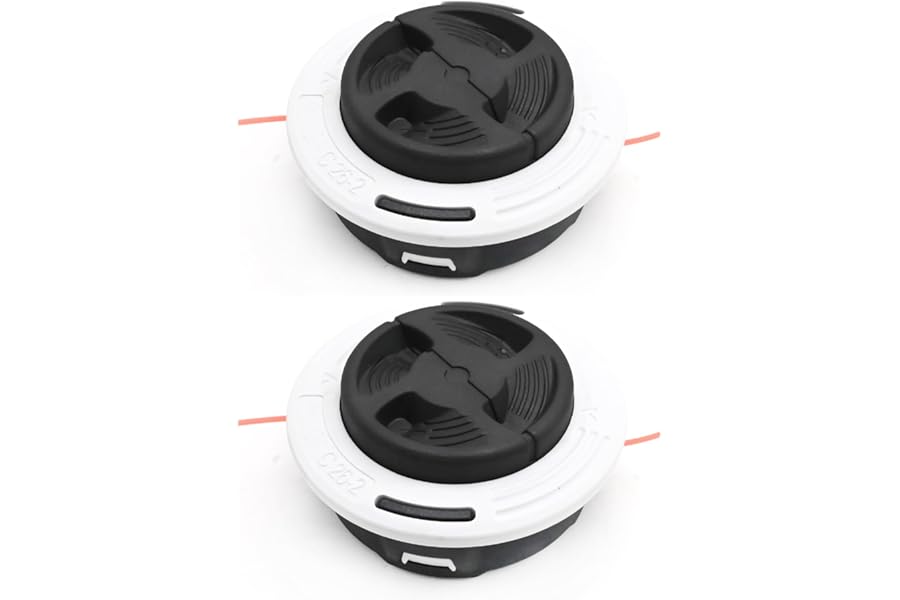 JUUDDENPARTS 2Pcs C26-2 Dual Line Trimmer Head, Replacement for Stihl FS44 FS55 FS55R FS56 FS56R FS56RC FS70 FS70R FS74 FS76, Replaces 40027102169, 4002 710 2169