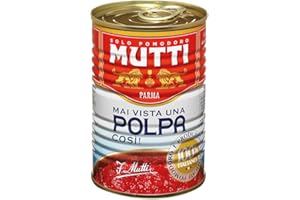 Mutti Polpa feinstes Tomatenfruchtfleisch, 100% Italienisch, 400 g