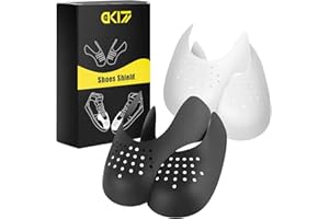 DK177 2 Paia di Protezioni per le Pieghe delle Scarpe da Ginnastica, Anti-Rughe, per Air Force 1, da Donna, Taglia UK