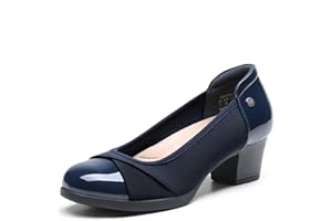 DREAM PAIRS Escarpins Femme Élégantes et Respirantes Chaussure à Talon Bas Confortable Escarpin pour Femmes