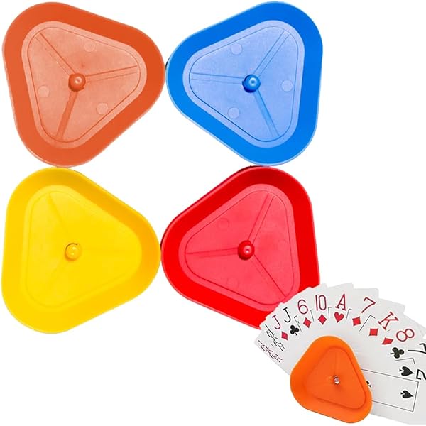 2 Porte-cartes à Jouer Mains Libres - Support Poker Plastique | Enfants, Seniors, Jeux