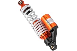 CUTULAMO Ammortizzatori Posteriori Moto, ricambi di precisione Ammortizzatori Pneumatici Posteriori in Acciaio per Veicoli Fuoristrada