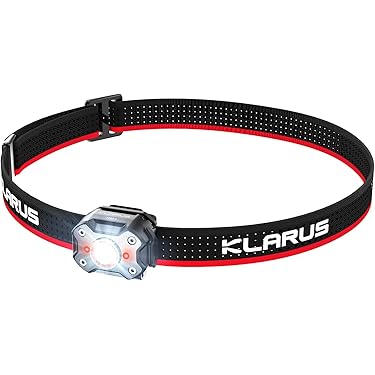 Karrong Rood licht hoofdlamp oplaadbaar, waterdicht, 280