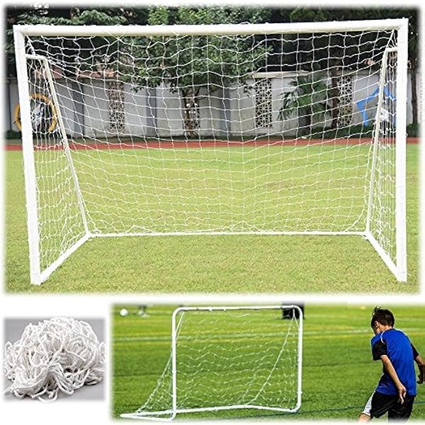 Filet De But De Foot 3x2m – Polypropylène Résistant, 550g – Remplacement Pour Entraînement, Léger Et Facile à Monter
