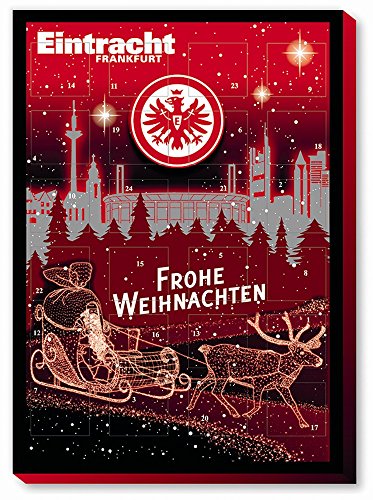 Preisvergleich Produktbild Eintracht Frankfurt Kalender, Adventskalender, Weihnachtskalender - Fairtrade-zertifiziert ©