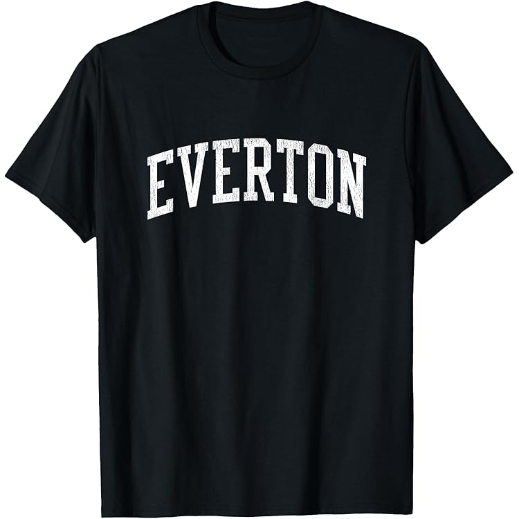 A custom Everton blue tshirt design - NW Print Solutions