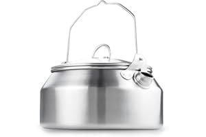 GSI Outdoors GLACIER STAINLESS TEA KETTLE- 1 QT.