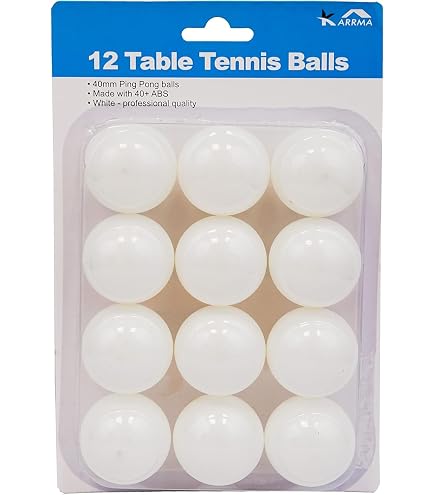 EMKay® Pack Of 24 Ping Pong Table Tennis Balls ( ABS