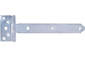 GAH-ALBERTS Alberts 310660 Kreuzgehänge | mit verpresstem Stift | galvanisch verzinkt, dickschichtpassiviert | Band 242 x 34 mm | Scharnier 90 x 45 mm