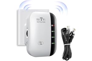 CUSTOM CATCH WiFi Extender Signal Booster Up to 5800sq.ft and 55 Devices Wireless Internet Repeater, Long Range Amplifier with Ethernet Port, 1-Tap Setup, Access Point