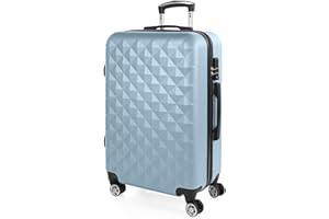 ITACA - Valises de Jeu 4 Roues. Ensemble de valises de Voyage. Grande, Moyenne Valise et Valise Cabine. Jeu de valises de Voyage. ABS Robuste et léger avec Verrouillage TSA 771700