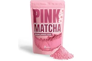SAMSARA Te Matcha | Pink Matcha [30 gr] Tea Giapponese, Pelle Migliore e Più Energia - 100% Naturale Senza Zuccheri Aggiunti - Cherry Powder | Made in Giappone