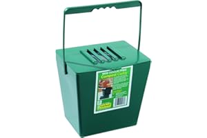Bosmere Tierra Garden GP118 Odor-Free Compost Caddy, Mini