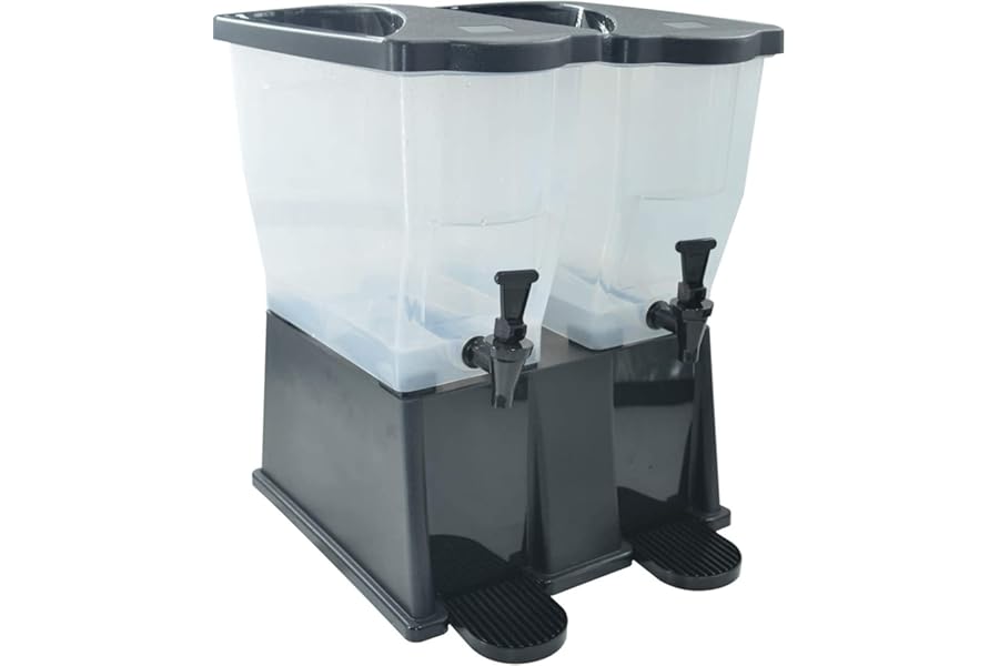 Hakka 22L Juice Dispenser, 6 Gallon Commerial Drinks Beverage Dispenser with Faucet for Cold Fruit Drink, Tea