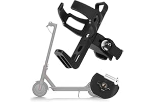 FEC GLDYTIMES 360 Degrees Rotation Water Bottle Holder for Bike &Electric Scooter, Anti-Slip Fast Dismounting Accessories Cup Drink Holder