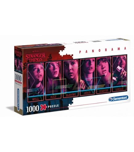Puzzle Clementoni Stranger Things 500 Pezzi – Made In Italy – 49x36 Cm