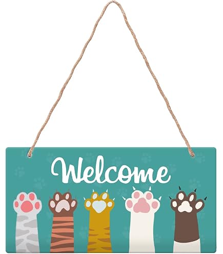 flinelife Targa in metallo con scritta Welcome to Our Patio, 40,6 x 15,6 cm, decorazione da esterno per patio, portico, piscina, decorazione da parete esterna