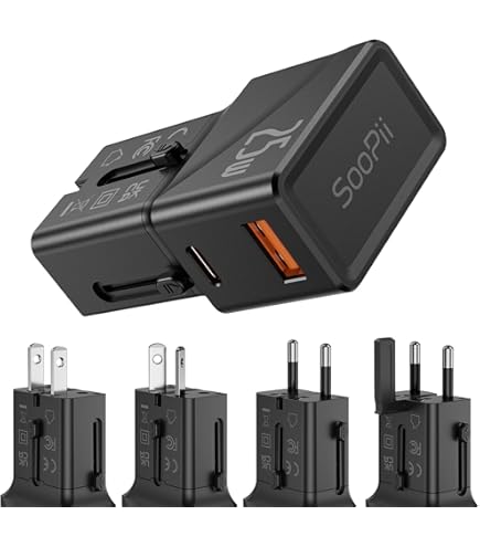 MMOBIEL Reiseadapter Weltweit 25W - USB-C & USB-A - Für über 150 Länder