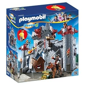 PLAYMOBIL – Castillo maletín del Barón Negro, playset (6697)