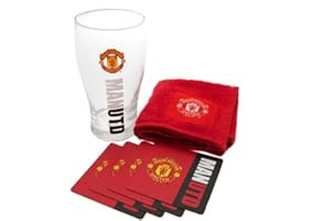 Manchester United FC Mini-Bar-Set, offizielles Lizenzprodukt