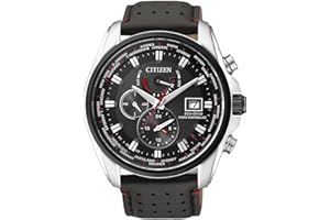 Citizen Mężczyźni Eco-Drive Zegarek, Czarny, Ø 44 mm