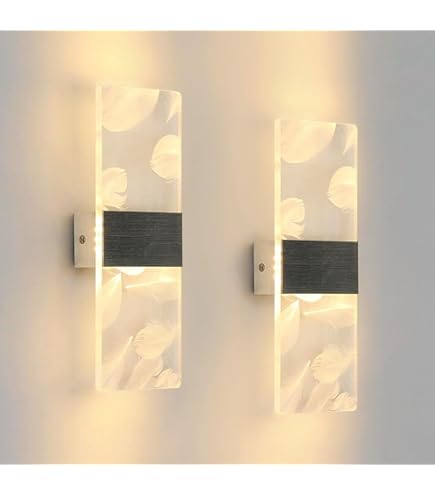 Lampada Da Parete Moderna Con Cristalli - Applique E27 Per Interni In Stile Industriale