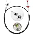 MOMENT 1.6M Tools Drain Hose Cleaner Sticks, Cleaner Bendable Hook Clip, Plumbing Drain Snake Hair Clog Remover Catcher Sink Cleaner Home Improvement Tools