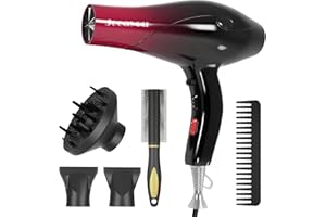 Professional Hair Dryer, Jooayou 3000W Ionic Hairdryer with Diffuser, Hairdryers for Women with 3 Heat 2 Speed and Cool Button Fast Drying Blow Dryer for Home Travel Salon