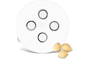 MY PASTA - Matrzize Archi Rigati - Pastamaker Matrizen Pastadisc Avance Matrize für hausgemachte Pasta, Kompatibel mit Philips Nudelmaschine Serie 7000 Philips Pastamaker Aufsätze Matrize Zubehör