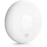 Meross 2 in 1 Smoke and Carbon Monoxide Detector with 10 Year Battery | Smoke and CO Alarm Detector, Self-Diagnosis and Test