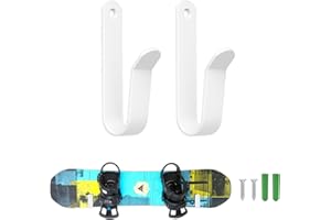 JINTANG Soporte de Pared para monopatín,Soporte Horizontal de Pared para monopatíns,para Tabla de Snowboard para Tabla de Snowboard,skiboard,Longboard y monopatín